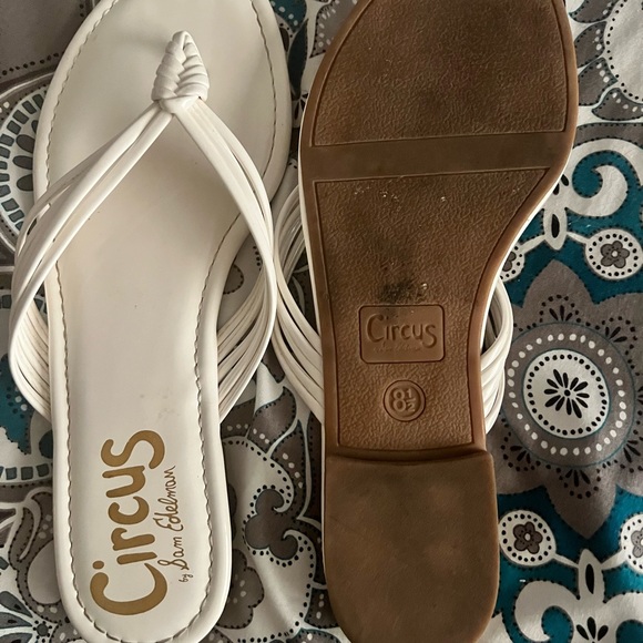 Circus by Sam Edelman White Flip Flips - Picture 4 of 4